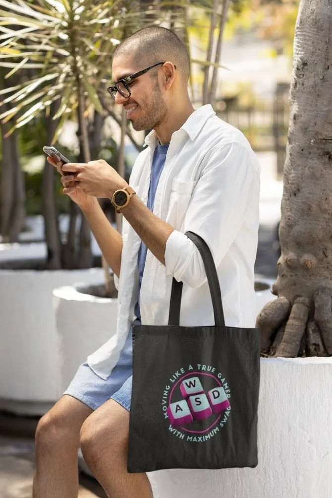 Computer Keys Gamer Zipper Tote Bag