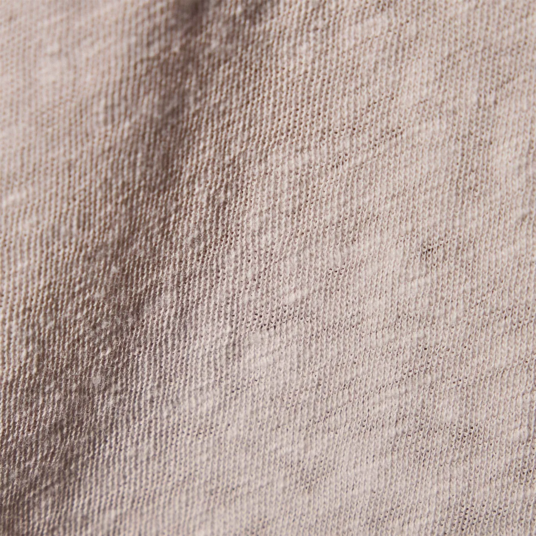 Cotton Jersey Crew Tee - Salt