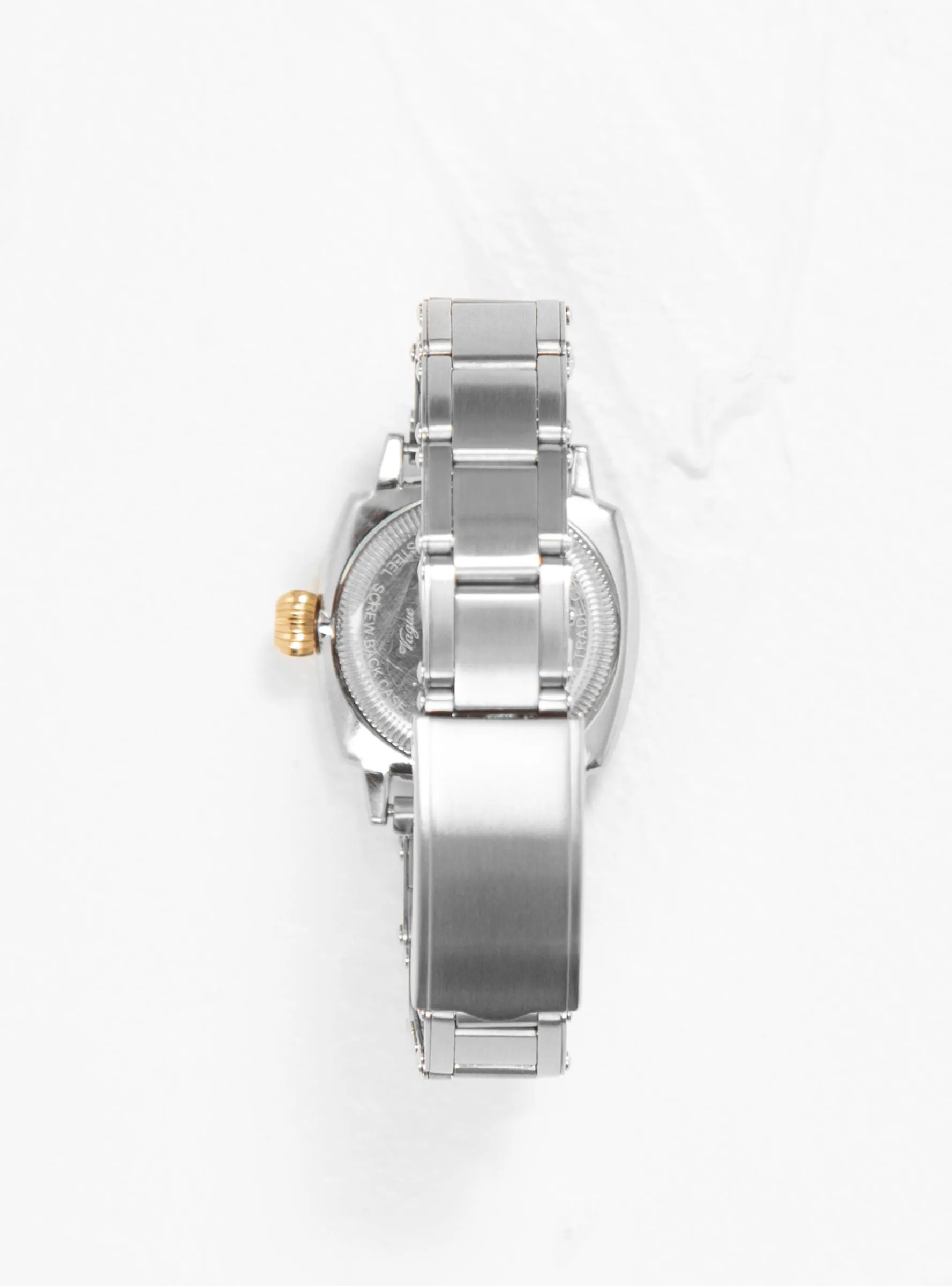 Coussin Early Steel Watch Gold & Silver