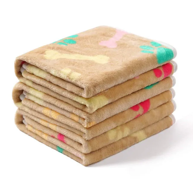 Cozy Dog Blanket Lightweight Soft Fluffy