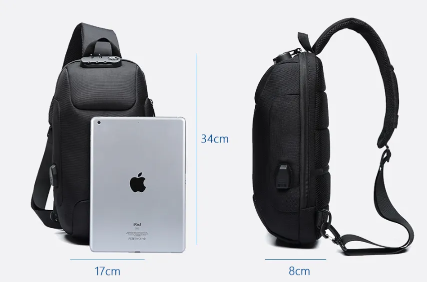Crossbody bag Anti-theft shoulder chest backpack