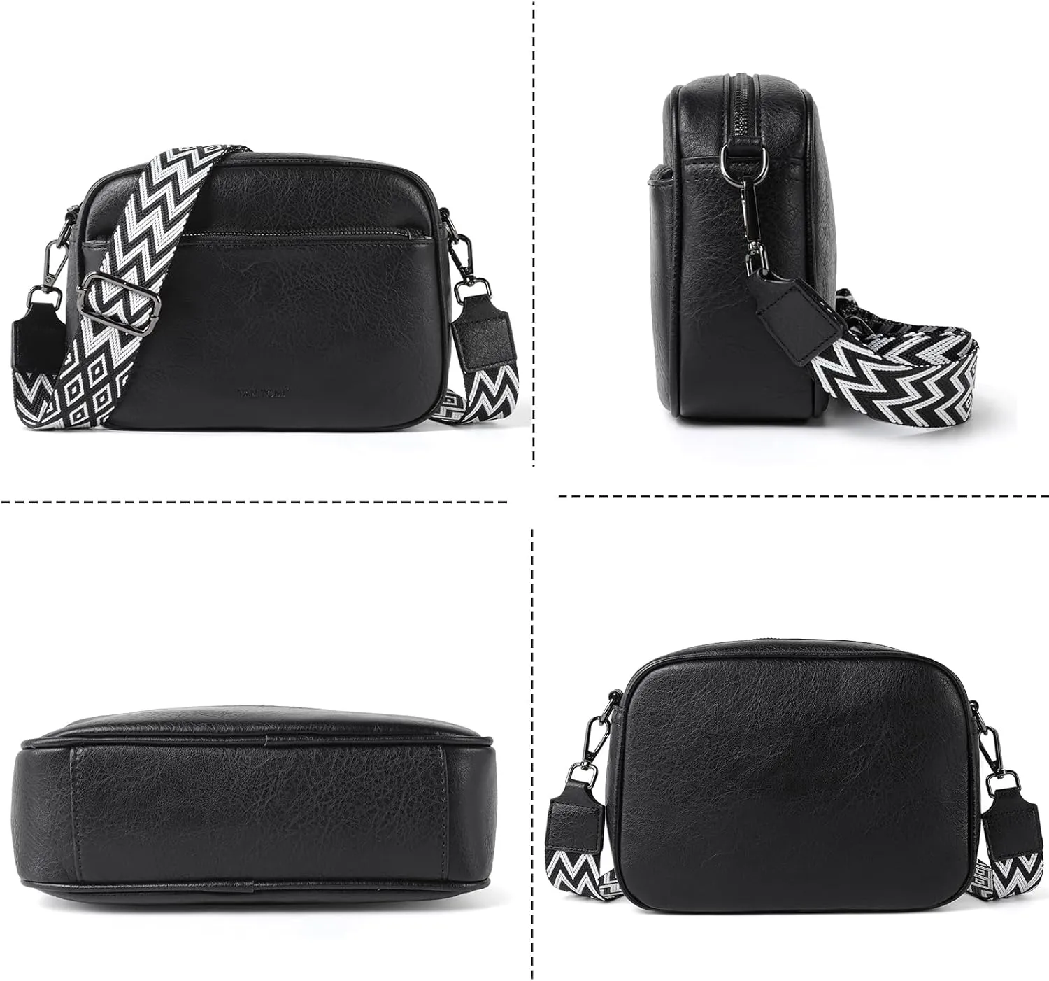 Crossbody Bags for Women Vegan Leather Purses for Women Handbags Shoulder Bag for Daily Life Work Travel Shopping