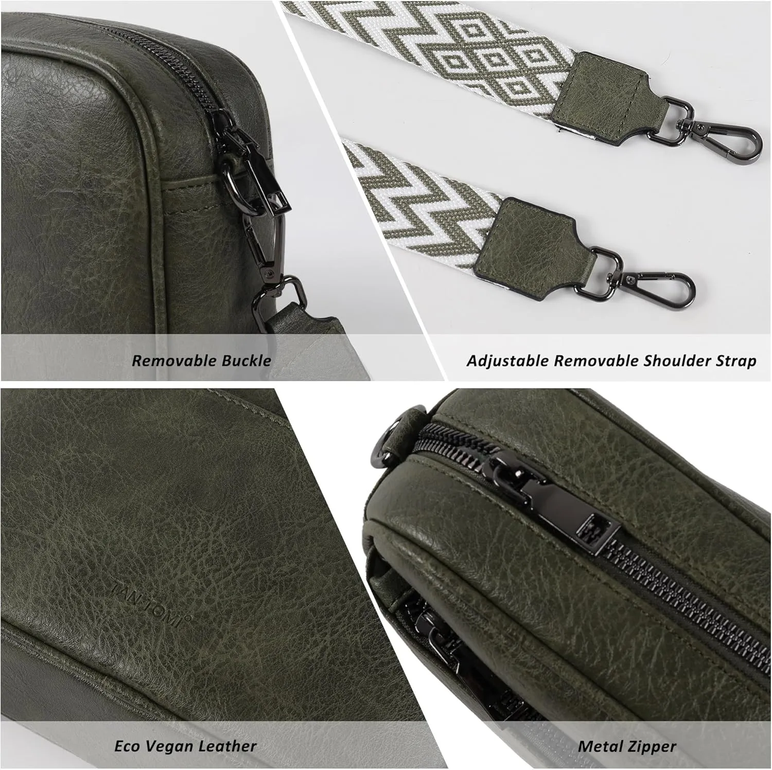 Crossbody Bags for Women Vegan Leather Purses for Women Handbags Shoulder Bag for Daily Life Work Travel Shopping