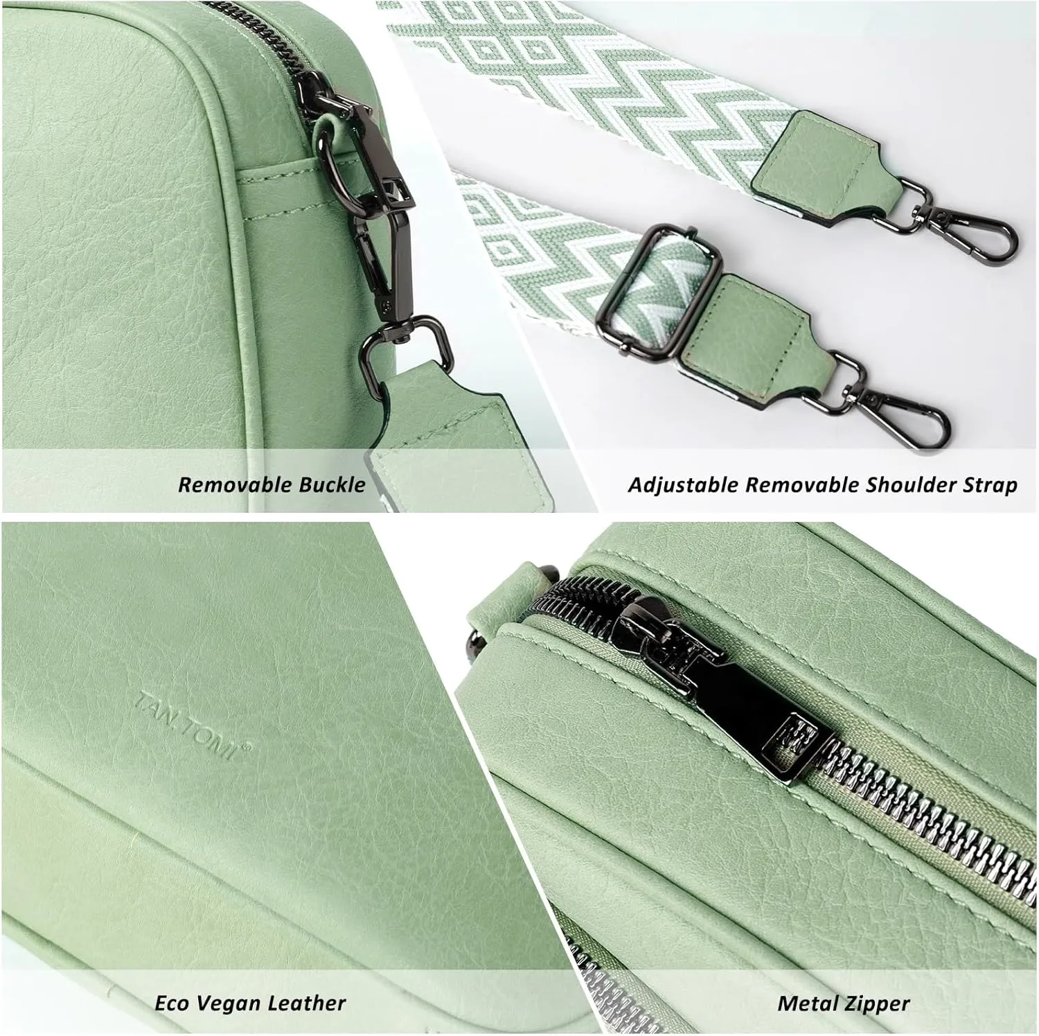 Crossbody Bags for Women Vegan Leather Purses for Women Handbags Shoulder Bag for Daily Life Work Travel Shopping
