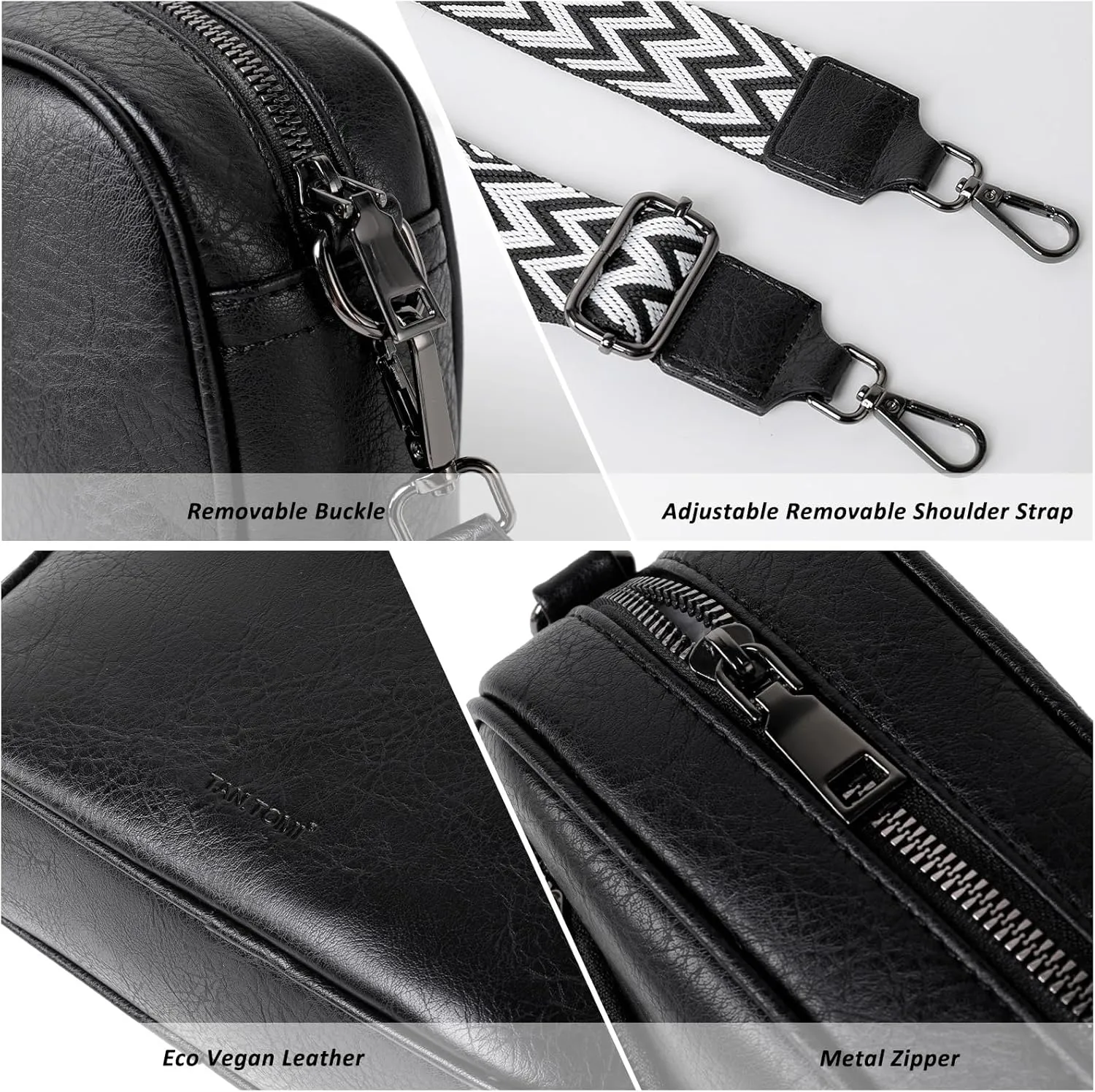 Crossbody Bags for Women Vegan Leather Purses for Women Handbags Shoulder Bag for Daily Life Work Travel Shopping