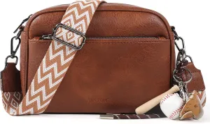 Crossbody Bags for Women Vegan Leather Purses for Women Handbags Shoulder Bag for Daily Life Work Travel Shopping