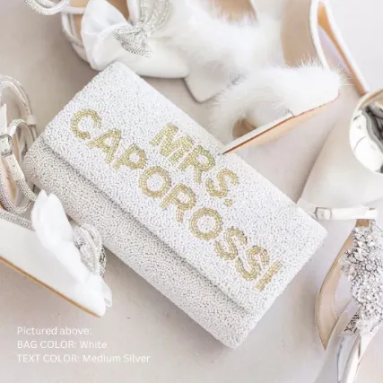 Custom Mrs Clutch Purse with Photo (FOG)