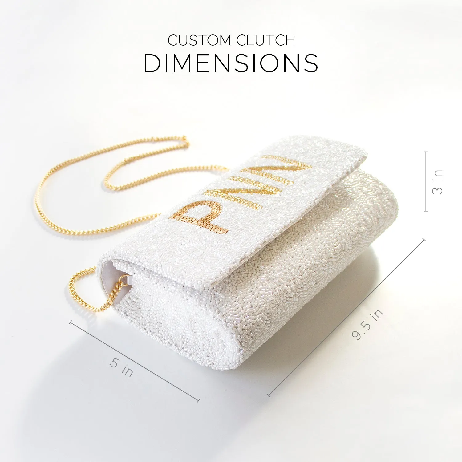 Custom Mrs Clutch Purse with Photo (FOG)