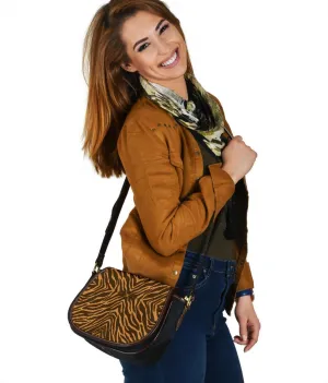 Custom Saddle Bag (Canvas) – Tiger Print | Gift Ideas, Shoulder Bags for Women, Over the Shoulder Bag, Crossbody Bags for Women