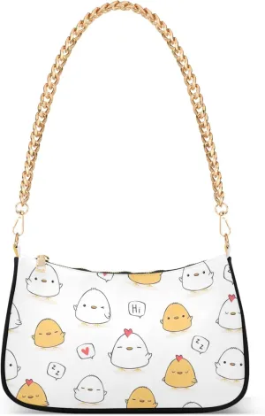 Cute Animal Capybara Medium Purse Hobo Trendy Bag Women's Shoulder Handbag One Shoulder Purse