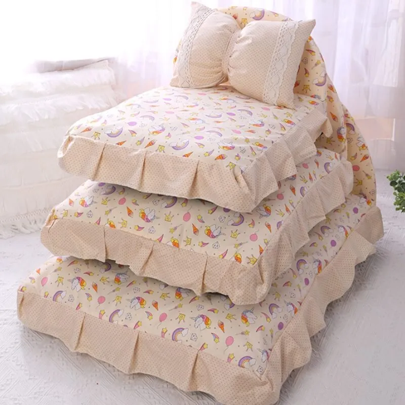 Cute Bowknot Pet Bed