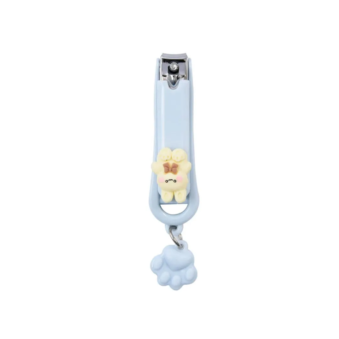 Cute Cartoon Series Bowknot Bunny Nail clippers (Blue)