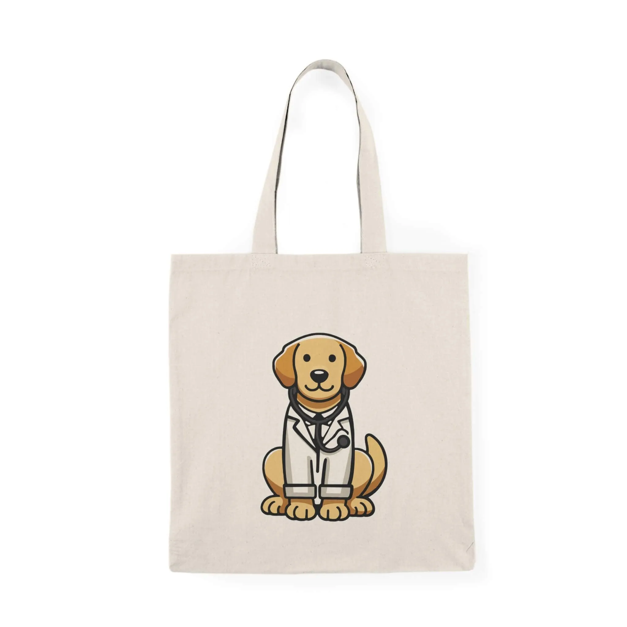 Cute Dog Doctor Tote Bag