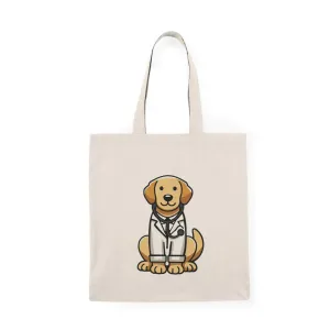 Cute Dog Doctor Tote Bag