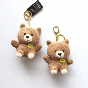 Cute Stuffed Animal Bear Plush Keychain