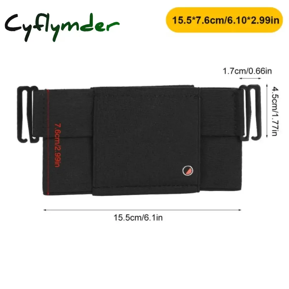 Cyflymder Invisible Wallet Waist Bag Belt Pouch Portable Pouch Card Storage Bag for Men Women Passport Holder Organizers Hunting Outdoor