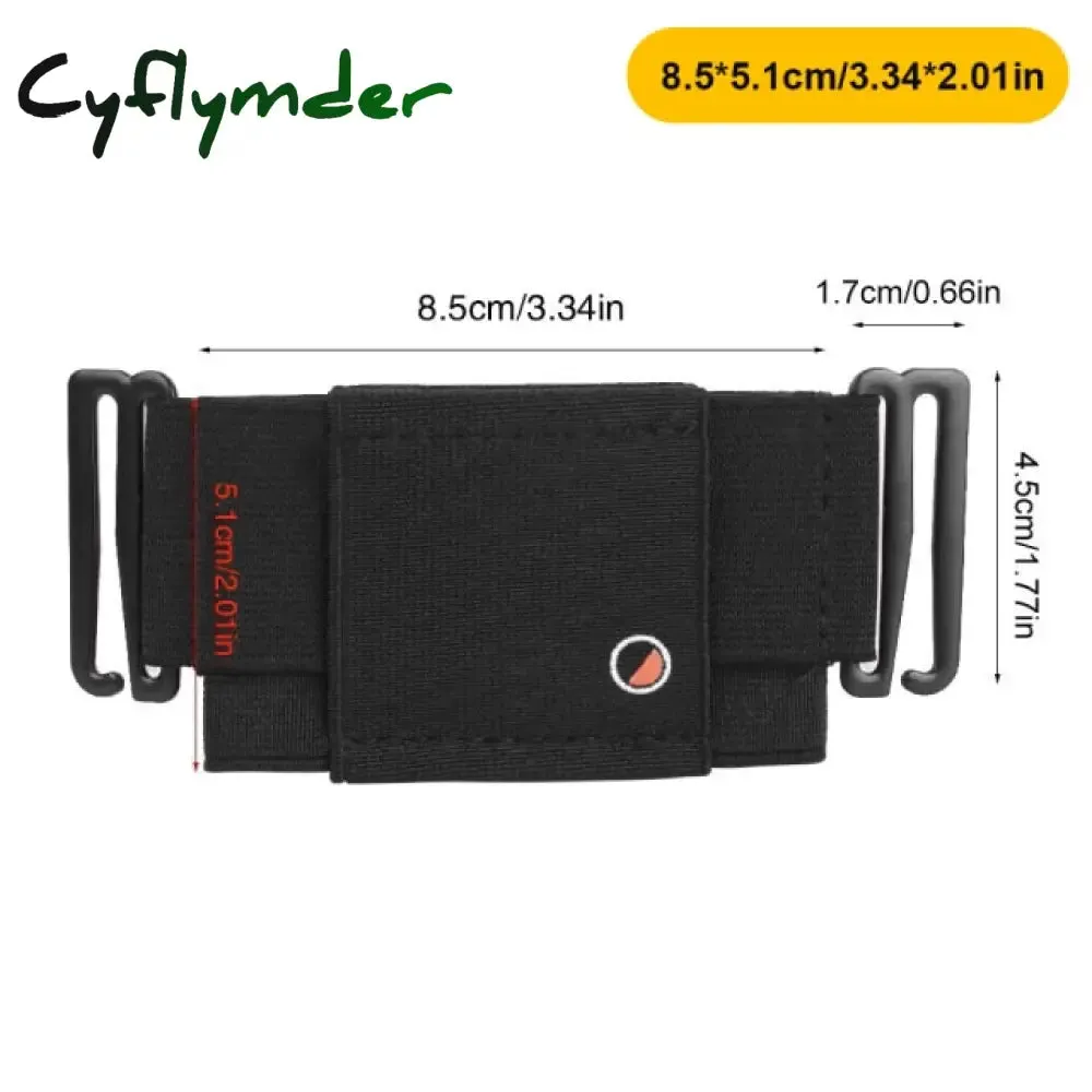 Cyflymder Invisible Wallet Waist Bag Belt Pouch Portable Pouch Card Storage Bag for Men Women Passport Holder Organizers Hunting Outdoor