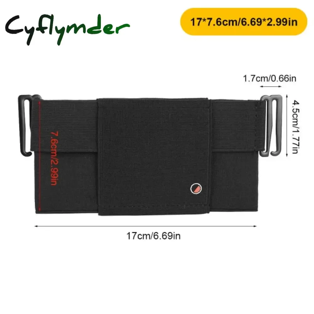 Cyflymder Invisible Wallet Waist Bag Belt Pouch Portable Pouch Card Storage Bag for Men Women Passport Holder Organizers Hunting Outdoor