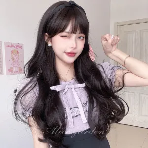 Dark Brown Lolita Long Wig