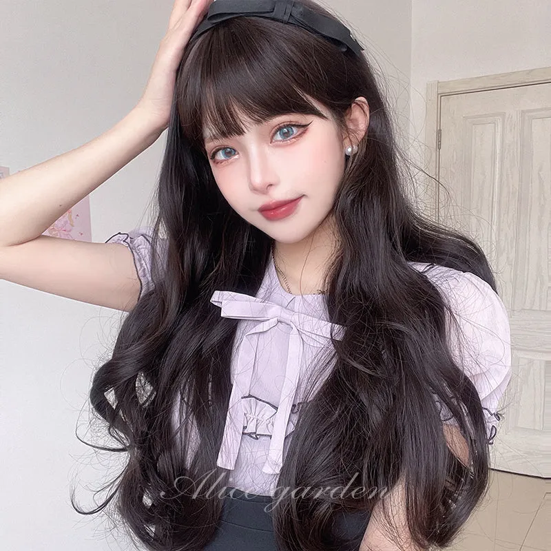 Dark Brown Lolita Long Wig