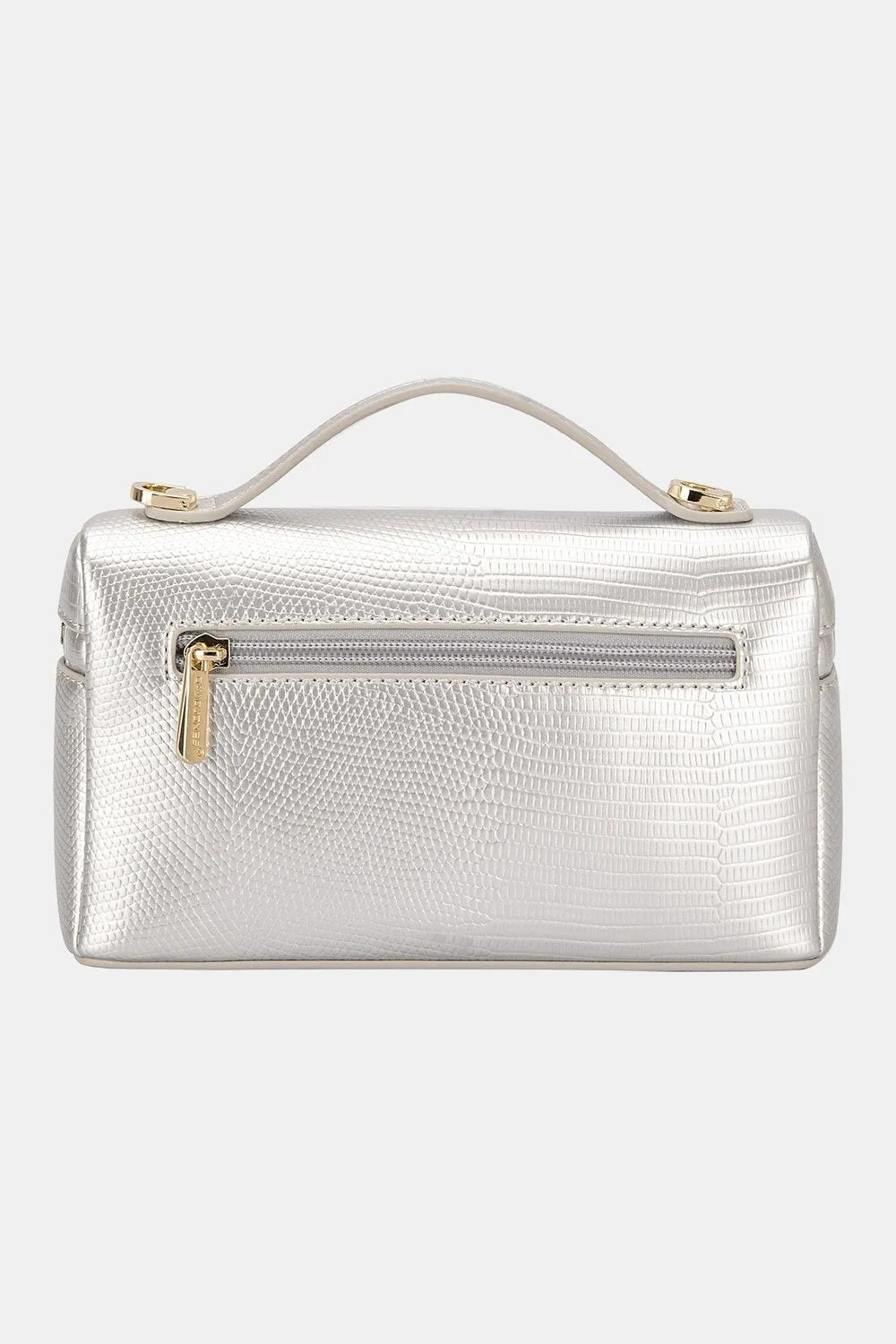 David Jones Texture PU Leather Handbag