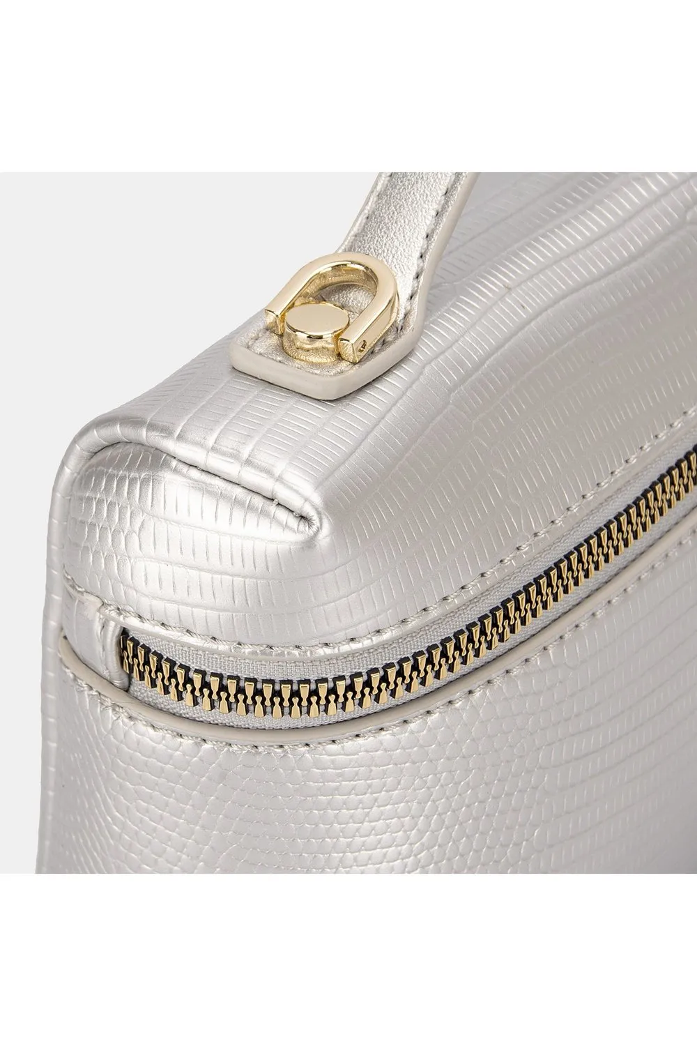 David Jones Texture PU Leather Handbag