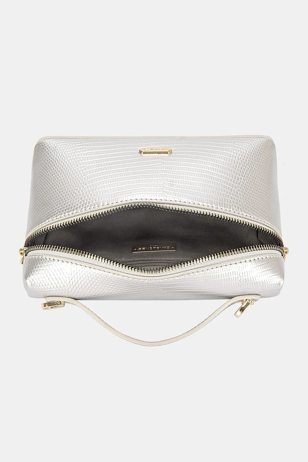 David Jones Texture PU Leather Handbag