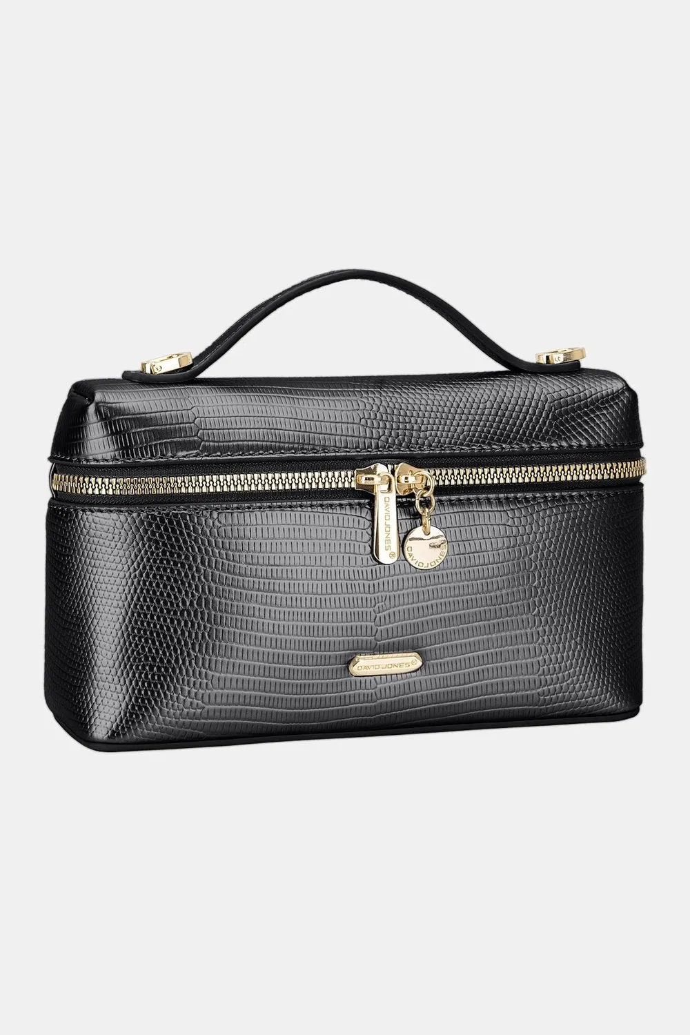David Jones Texture PU Leather Handbag