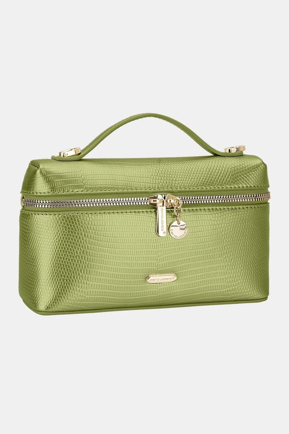 David Jones Texture PU Leather Handbag