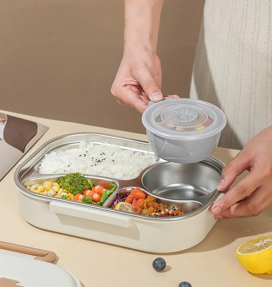 Dear Bear 304 Stainless Steel Bento Lunch Box