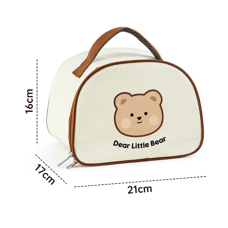 Dear Bear 304 Stainless Steel Bento Lunch Box