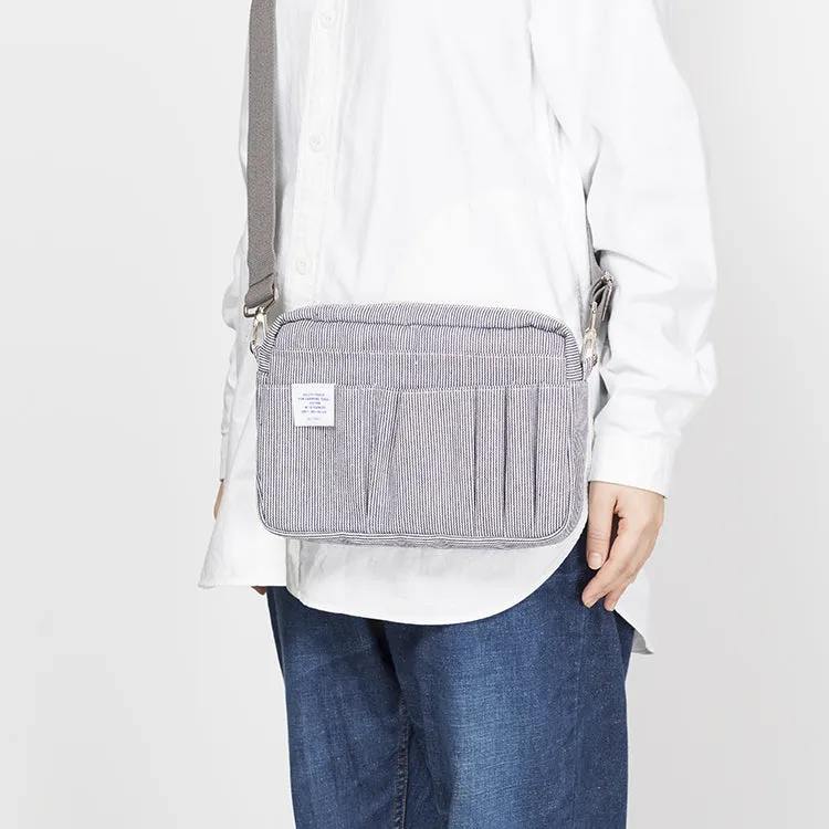 Delfonics Utility Pouch - Medium Size / Denim (Hickory) - , Delfonics Inner Carrying Bag M Size