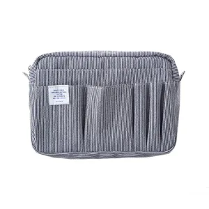 Delfonics Utility Pouch - Medium Size / Denim (Hickory) - , Delfonics Inner Carrying Bag M Size