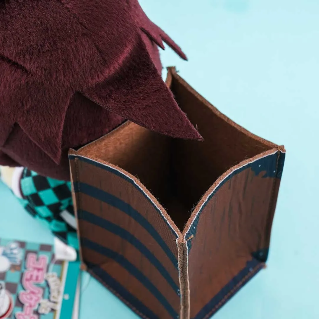 Demon Slayer Plushie With Storage Holder - Tanjiro Kamado / Medium
