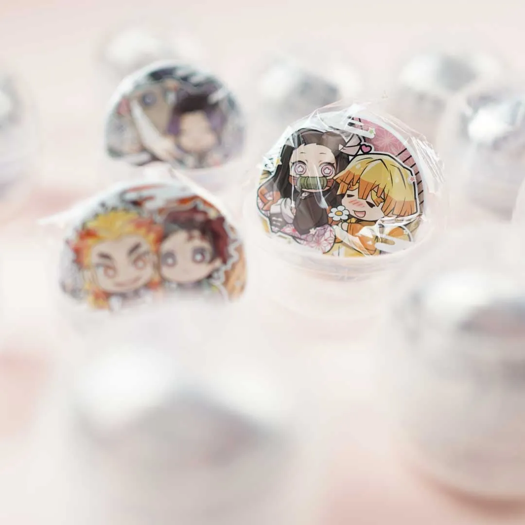 Demon Slayer Tin Badge Gachapon