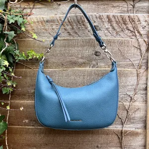 Denim Mini 'Matilda' Scoop Shoulder/Crossbody Bag