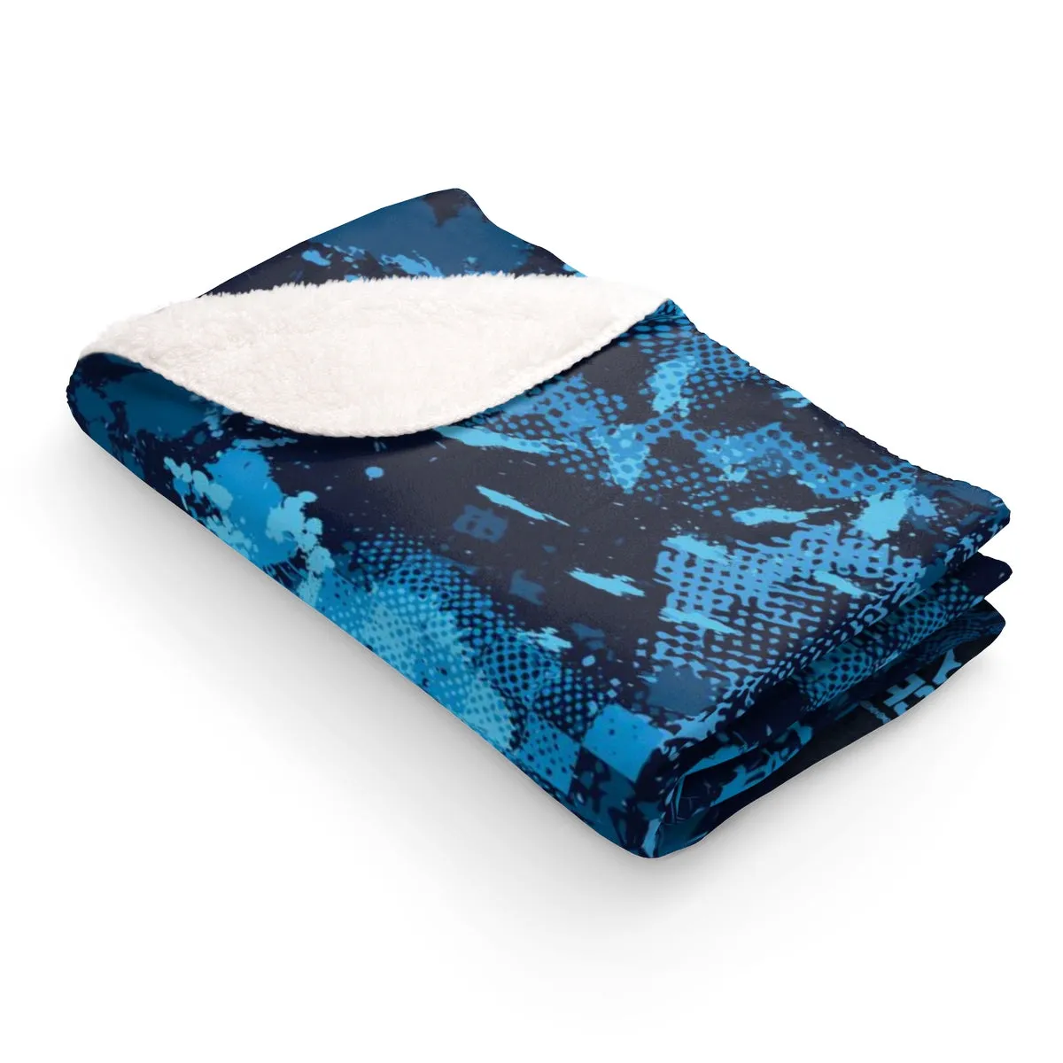 Digi Camo Sherpa Fleece Blanket