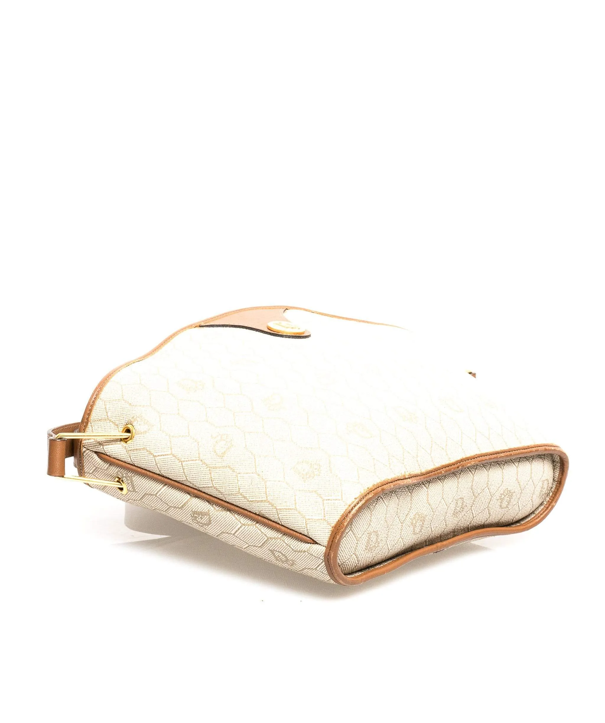 Dior Vintage PVC Beige/Brown Crossbody bag - AWL1722