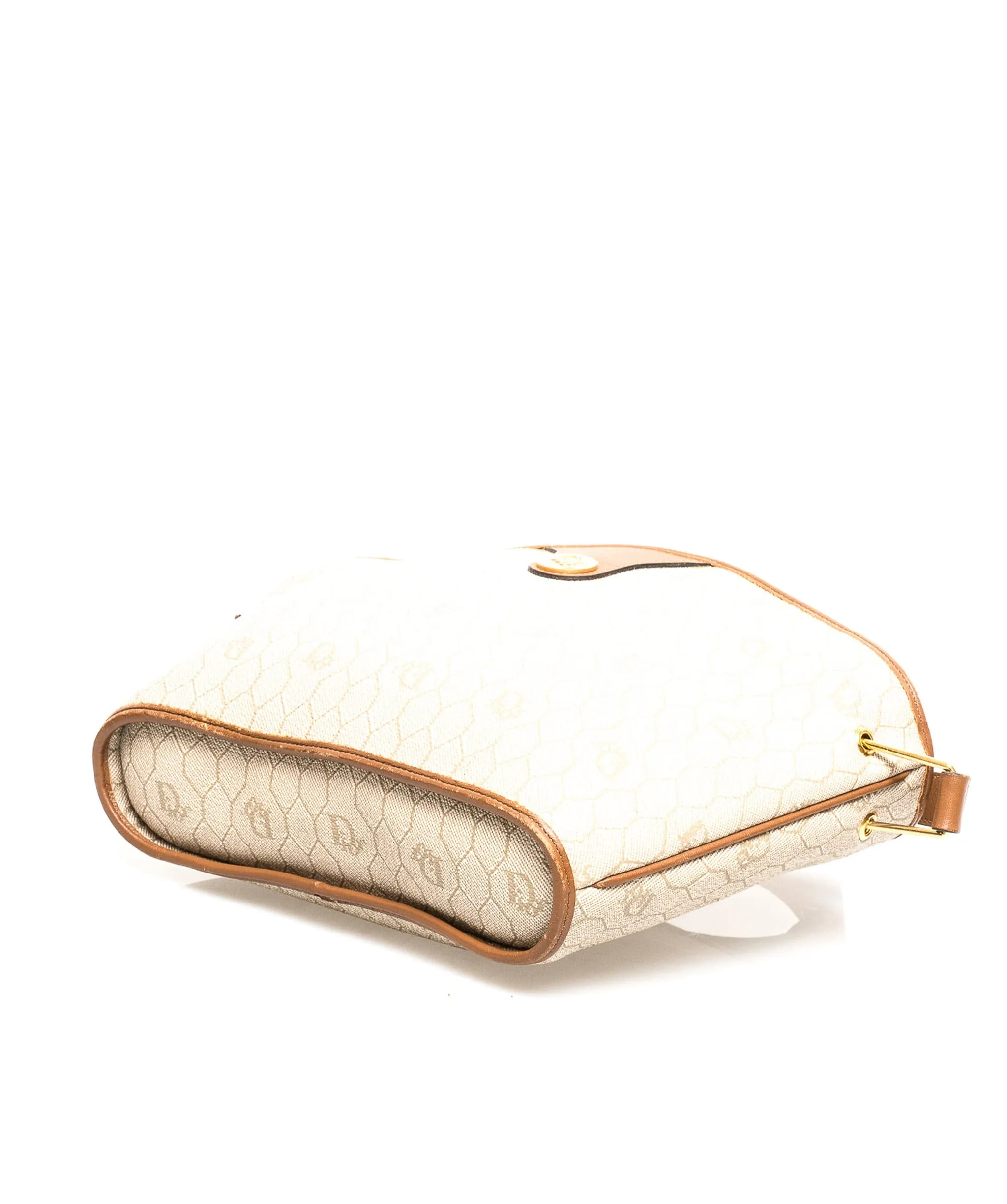 Dior Vintage PVC Beige/Brown Crossbody bag - AWL1722