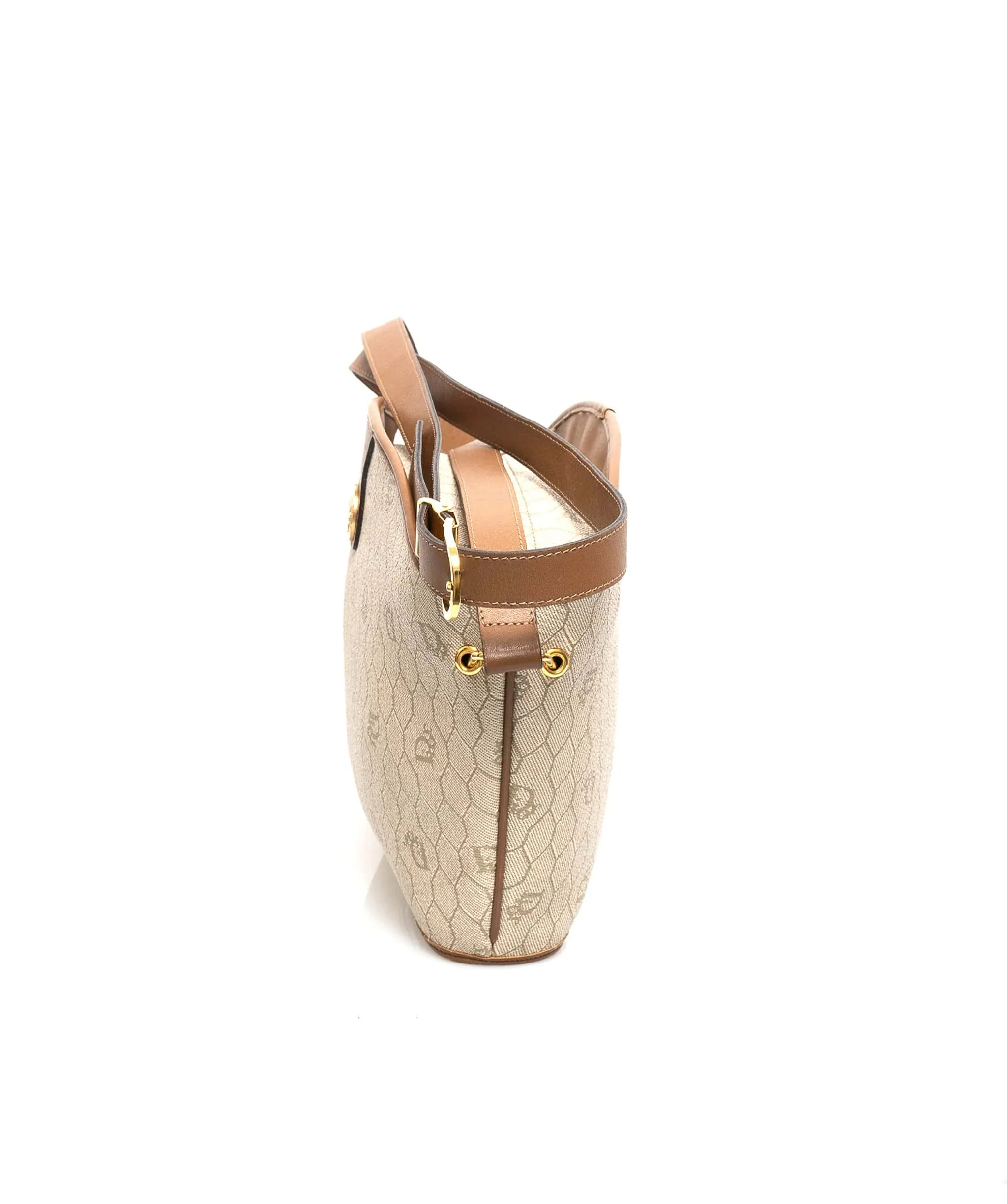 Dior Vintage PVC Beige/Brown Crossbody bag - AWL1722