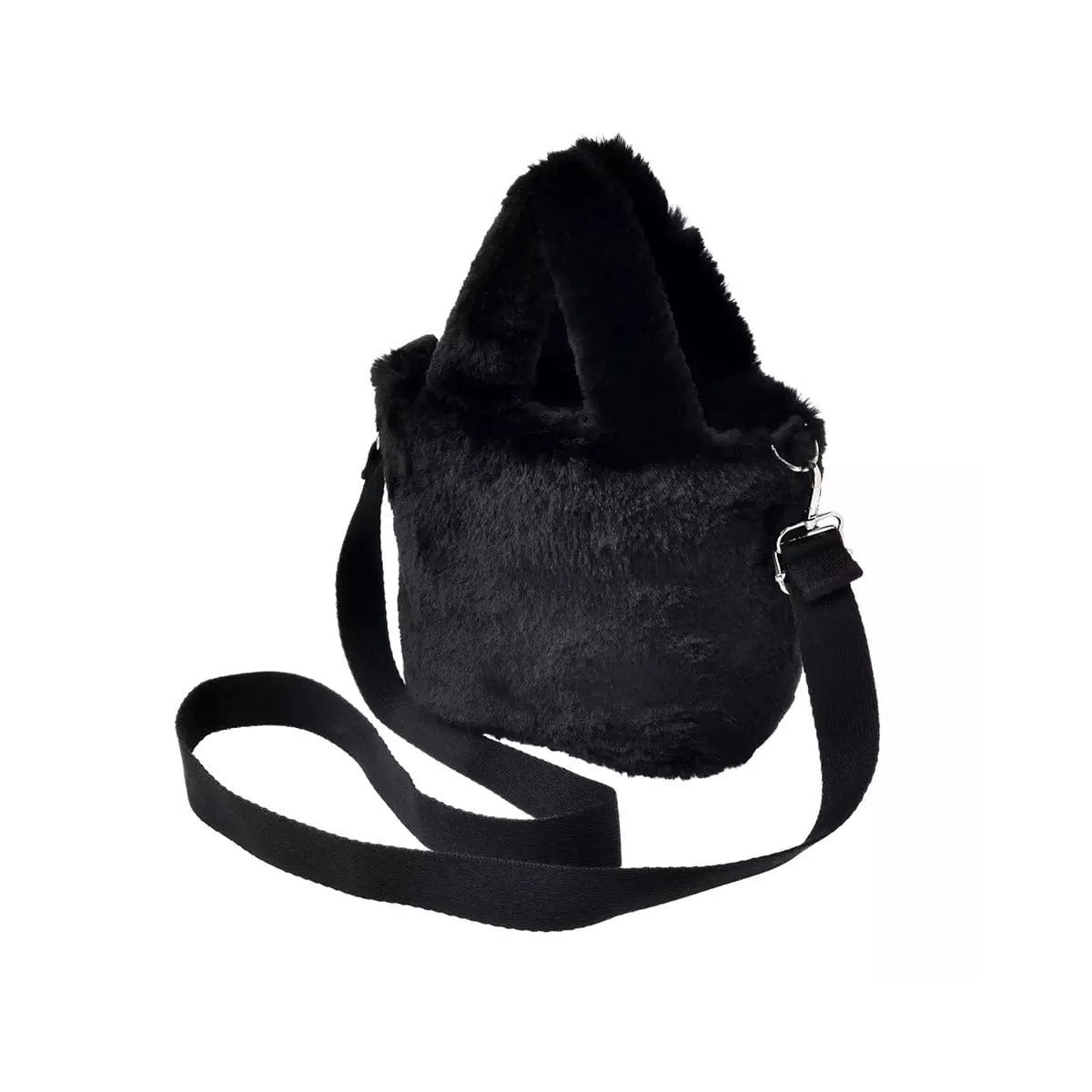 Disney Mickey Mouse Fur Tote 2-Way Bag