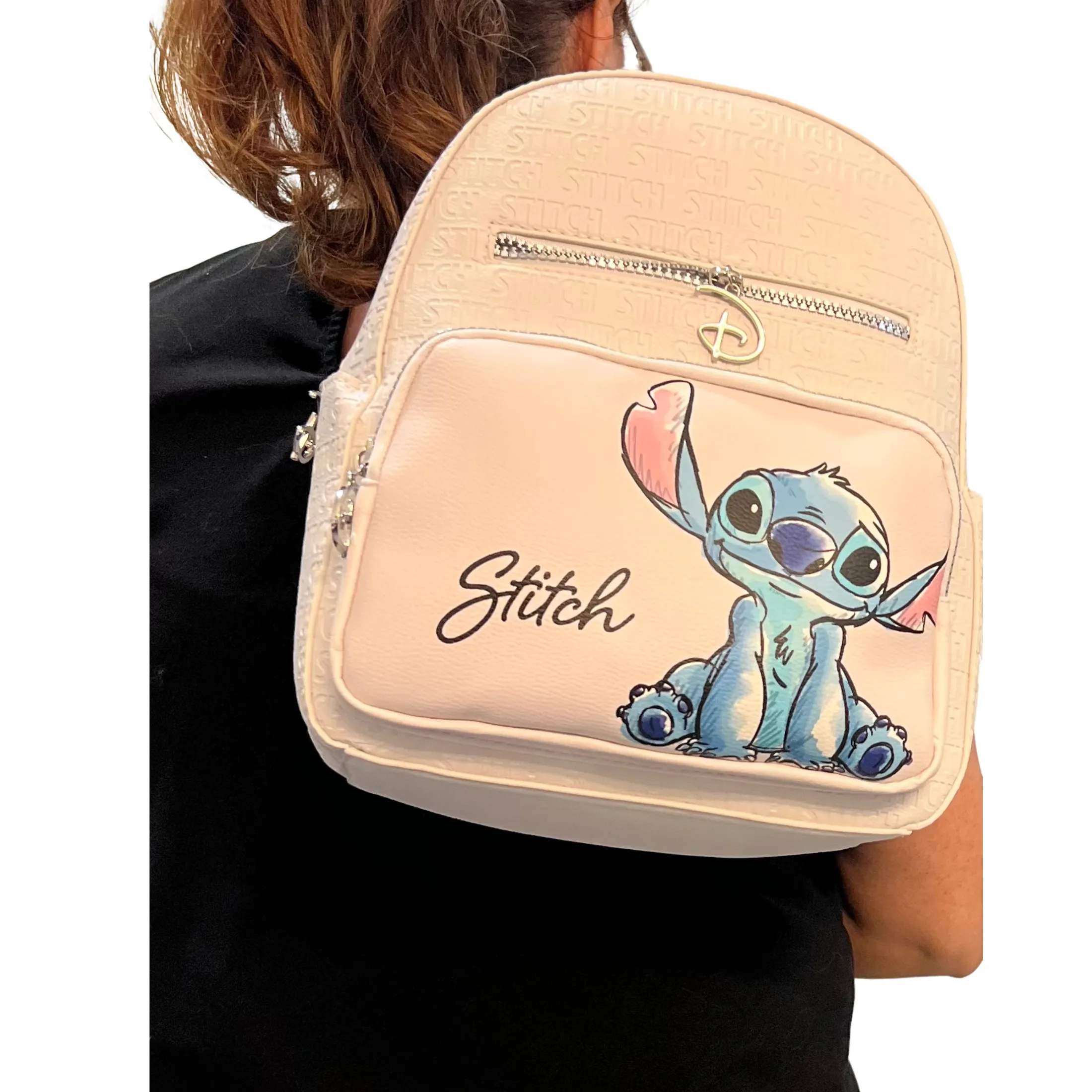Disney Stitch Backpack Color Ivory
