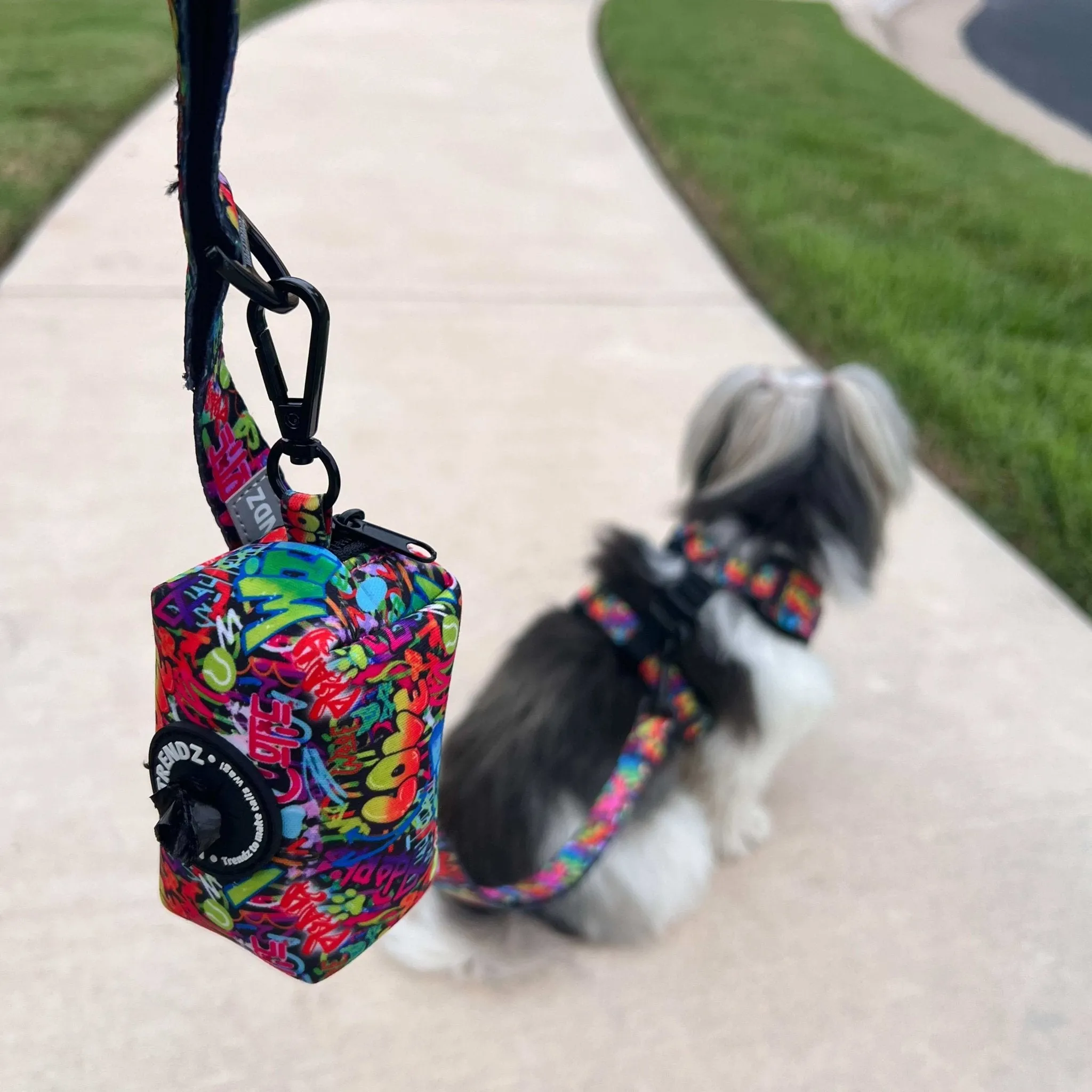 Dog Poo Bag Holder | Street Graffiti