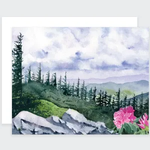 Dolly Sods West Virginia Note Card Art Print