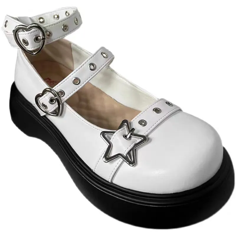 Dolly Star Buckle Straps Loli Shoes