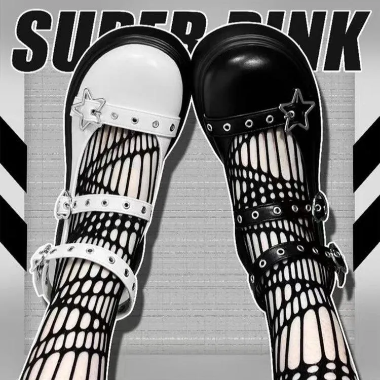Dolly Star Buckle Straps Loli Shoes