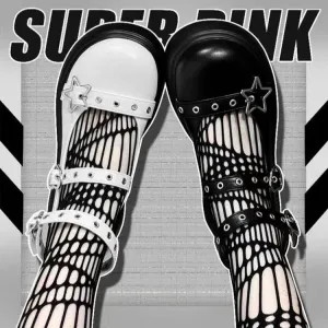 Dolly Star Buckle Straps Loli Shoes