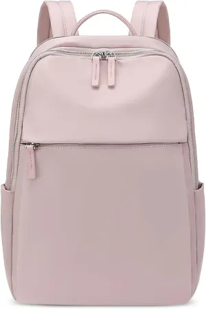DORRISO Women's Backpack Fashion Daypacks Travel Backpacks for 14 16 Inch Laptop School Bag Large Capacity Tourism Casual Shoulder Bags Waterproof Women Backpack, pink, M, Rucksack
