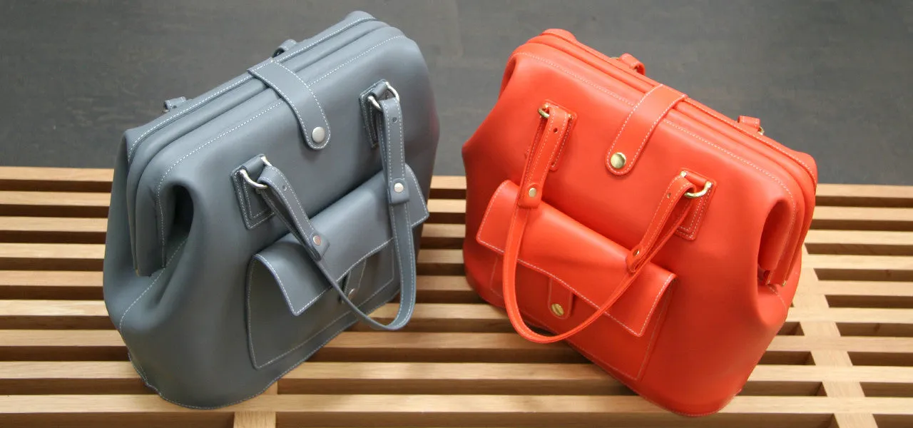 Dr. Milo in Slate Leather by Sage Luxury