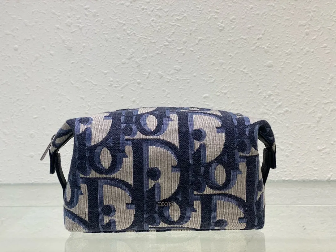 DR348 DiorTravel Zipped Pouch / 9x7.1x4.3inch / HIGHEST QUALITY VERSION